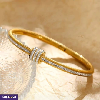 22kt Gold Plated Daily Wear Stainless Steel Non Tarnish Water Pr  Online for none