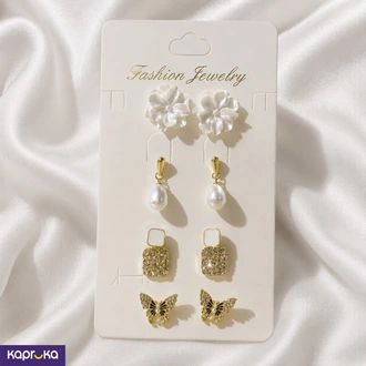 Bqueen Brand Fashion 4 Pcs Earring Set Buy Jewellery Online for specialGifts