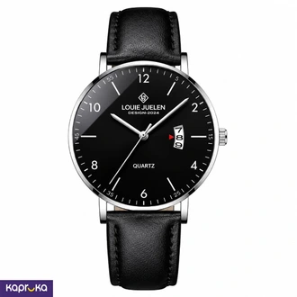 Louie Juelen Quartz  Genuine Leather Strap Gents Watch Buy Jewellery Online for specialGifts