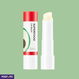 Missha Superfood Avocado Lip Balm Korean Skincare Buy Cosmetics Online for specialGifts