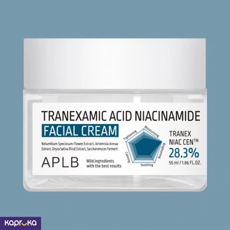 Aplb Tranexamic Acid Niacinamide Facial Cream 55ml Korean Skinca  Online for none