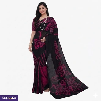 Sri Lankan Handmade Batik Cotton Saree  Buy Clothing and Fashion Online for specialGifts