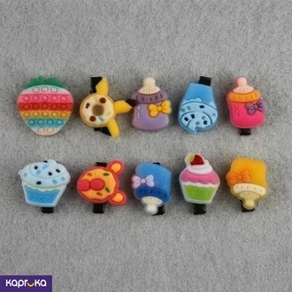 Whimsical Treat Toythemed Hair Clip Set  Online for none