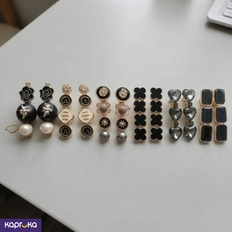 Korean Style Hair Clips Set 12pcs Metal n Faux Pearl - Sri Lanka  Online for none