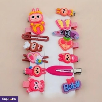Kids Hair Clips (Kalippa) Set 14pcs Cute Cartoon Characters  Online for none