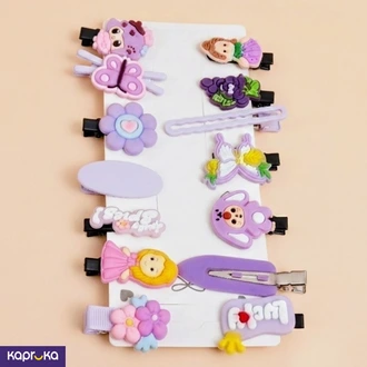 Cute Cartoon 3D Hair Clips 14pcs Set for Girls Sri Lanka  Online for none
