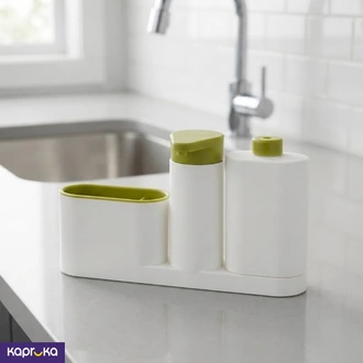 Kitchen Sink Soap Dispenser n Organiser Set - Kussiya Sri Lanka  Online for none