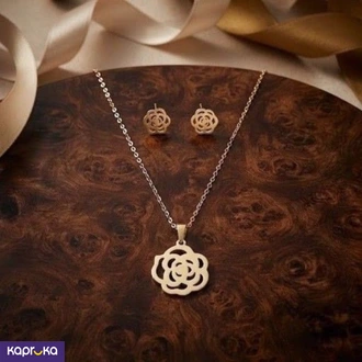 Golden Blossom Jewellery Set Buy Jewellery Online for specialGifts