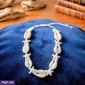 Oceanic Grace Shell And Star fish Choker Buy KKY Batik Online for JEWELRY/WATCHES