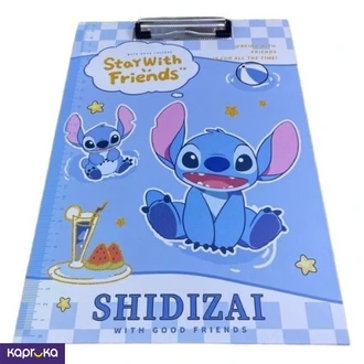 Shidizai Stitch Stay With Friends A4 Clipboard Buy KKY Batik Online for SCHOOL SUPPLIES