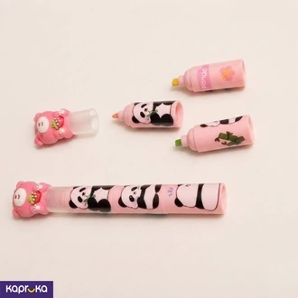 Cute Stackable Panda And Bear 3 In 1 Highlighter Pen Buy childrens Online for specialGifts