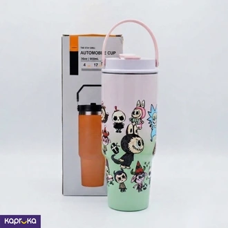 Quirky Characters Stainless Steel Tumbler Water Bottle Buy childrens Online for specialGifts