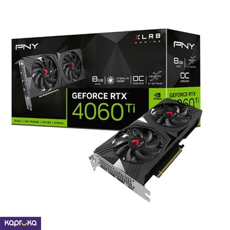 Pny 4060 Ti Xlr8 Gaming Dual Fan Vga Card 8gb Buy  Online for ELECTRONICS