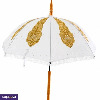 Gold And White Color Pearls Decorative White Muthu Kudaya Buy Moonveil Pearls Online for RELIGIOUS