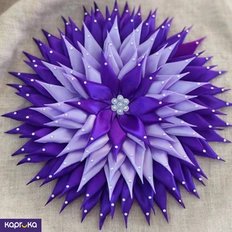Handmade Puja Flower In Deep Purple And Lavender Color Buy pirikara Online for specialGifts