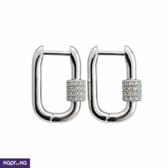 Safety Pin Huggie Earrings Buy SIHINA Online for JEWELRY/WATCHES