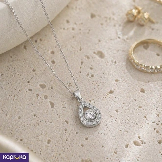Teardrop Necklace with Pendent Buy Jewellery Online for specialGifts