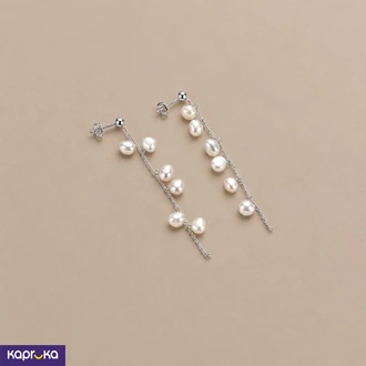 Raining Pearl Drop Earrings - sihina - Women`s Jewelry  Online for none
