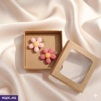 The Daisy Delight Matte Flower Hair Clip Set Buy Fashion | Handbags | Shoes | Wallets and More at Kapruka Online for specialGifts