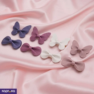 Kids Faux Leather Butterfly And Bow Hair Clip Set Buy Fashion | Handbags | Shoes | Wallets and More at Kapruka Online for specialGifts