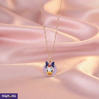 Daisy Duck Pendant Necklace - Lavender Enamel, Kids Jewelry Sri  Online for none