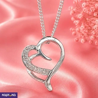 Forever Embrace Pendent with chain  Buy Jewellery Online for specialGifts