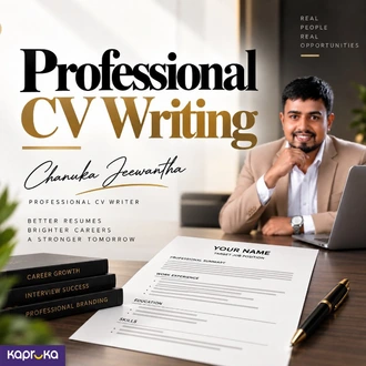 Professional Cv Writing Service   Chanuka Jeewantha