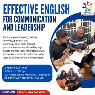 Effective English For Communication And Leadership