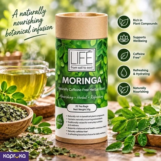 Moringa Botanical Infusion 25 Tea Bags Pack  Online for none
