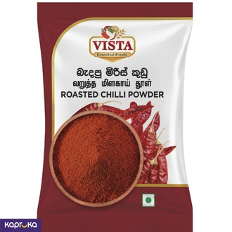 Vista Roasted Chilli Powder 100g Buy Vista Essential Foods private Limited Online for GROCERY