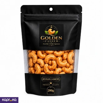 Deviled Cashew 200g - Golden Cashew Spicy Roasted Nuts  Online for none