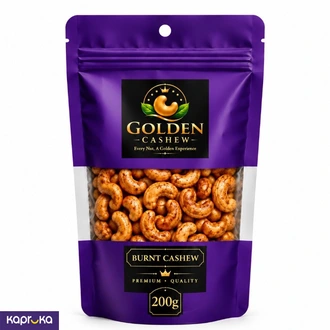 Golden Cashew Burnt Cashew 200g Buy Golden Cashew Online for GROCERY