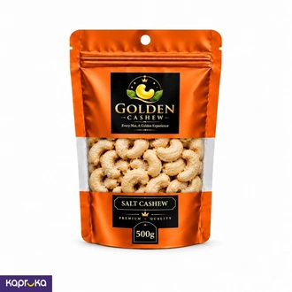Golden Cashew Salt Cashew  500g Buy Golden Cashew Online for GROCERY