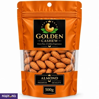 Golden Cashew Almond 500g - Premium Nuts Sri Lanka  Online for none