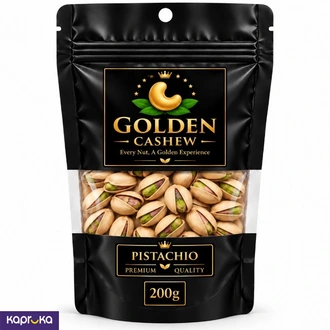 Golden Cashew Pistachio 200g - Premium Nuts Sri Lanka  Online for none