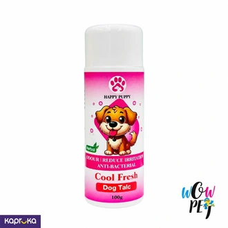 Happy Puppy Dog Talc 100g Buy HAPPY PUPPY Online for PETCARE