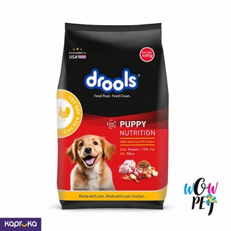 Drools Puppy Nutrition Chicken and Egg Dog Food 400g  Online for none