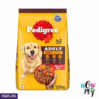 Pedigree Adult Meat And Rice Dog Food 2.8kg Sri Lanka  Online for none