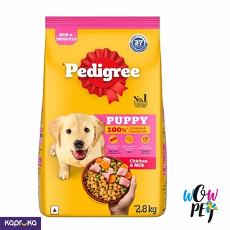 Pedigree Puppy Chicken And Milk Dog Food 2.8kg Buy pet Online for specialGifts