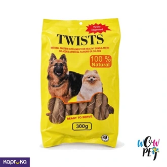 Twists Dog Treat 300g Buy pet Online for specialGifts