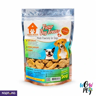 Fishzy Dog Treats 450g - Homemade Crunchy Biscuits Sri Lanka  Online for none