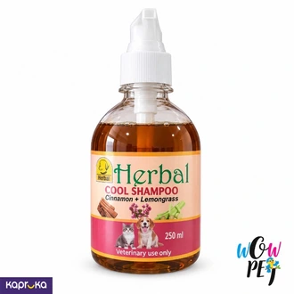 Herbal Cool Shampoo with Cinnamon and Lemongrass 250ml  Buy pet Online for specialGifts