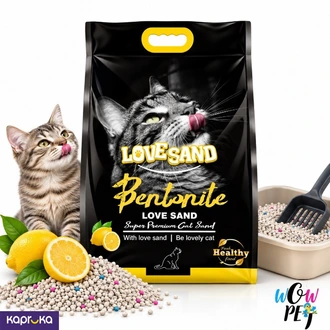 Love Sand Bentonite Cat Litter Lemon 5L - Sri Lanka  Online for none