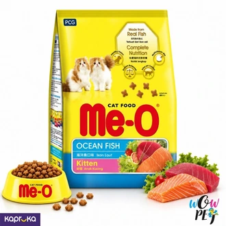 MeO Kitten Cat Food Ocean Fish 1.1kg  Online for none