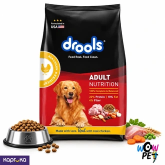 Drools Adult Nutrition Complete Balanced Dog Food 3.7kg  Online for none