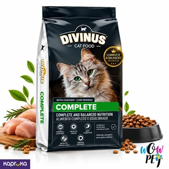 Divinus Complete Cat Food Chicken 20kg  Buy pet Online for specialGifts