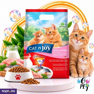 CAT n JOY Kitten Mother Complete Balanced Cat Food 400g  Buy pet Online for specialGifts