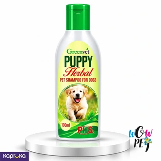Greenvet Puppy Herbal Pet Shampoo for Dogs 100ml  Buy pet Online for specialGifts