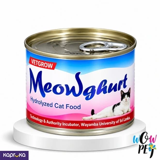 Vetgrow Meowghurt Hydrolyzed Cat Food 200g Sri Lanka  Online for none