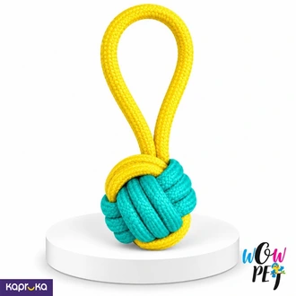 Cotton Ball with Rope Short Toy for Dogs | WowPet Sri Lanka  Online for none